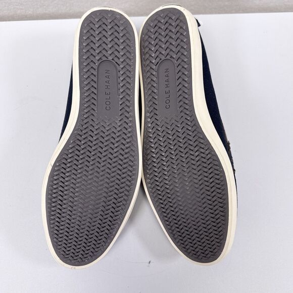 Cole Haan Loafers Womens Size 7 B Navy Blue Brown Nantucket Penny W07033 - Picture 6 of 7